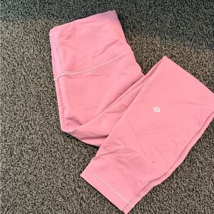 Lululemon Mauve Leggings Wundertrain